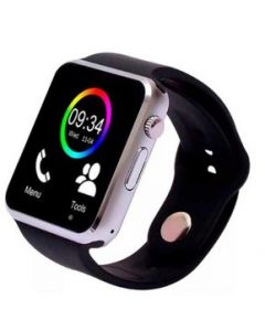 Smart watch Reloj con Camara y Slot Micro SD Fralugio A1 Negro - NEGRO