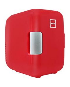 MINI REFRIGERADOR 4L COLOR ROJO MARCA RCA - .