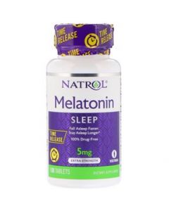 Natrol Melatonin Sleep, Liberacion Prolongada 5mg, 100 tabletas