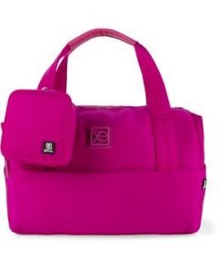 Duffle Bag Cloe Unisex Textil Magenta - MEDIANA