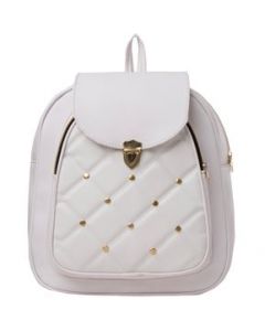 Mochila Para Mujer Fana Nela Color Blanco Original