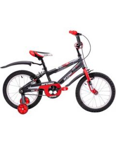 Bicicleta para Niños R16 Rojo Llantas Aire y Entrenamiento Rojo - Rojo