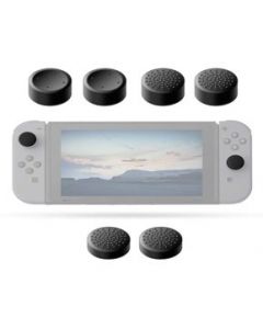 Nintendo Switch Grips Profesionales Para Pulgar 8 piezas Negro