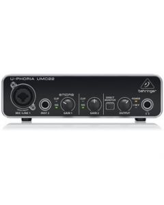 Interface De Audio BEHRINGER U-phoria Umc22