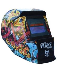 Careta Electrónica Swedish Husky Sombra Variable Grafiti - HKC45