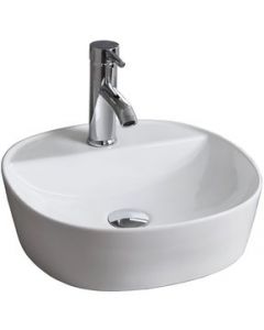 Esatto&reg; Paquete Lavabo Ovalin Llave Monomando Desag&uuml;es Skind