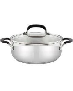 Olla Cacerola Arrocera 15lt Acero Inox 0.7 Mm De 38cm C/tapa