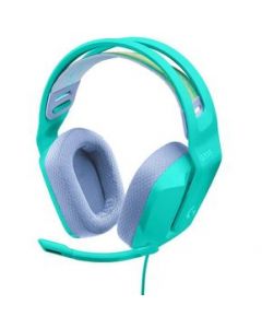 Audífonos Gamer Logitech G335 Alámbrico 3.5mm Menta 981-001023