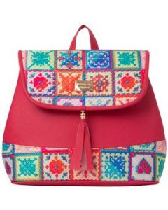 Mochila Yute Para Mujer Fana Saril Color Fiusha Juvenil