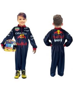 Disfraz de Piloto de Carreras Checo - Disfraces Formula 1 RedBull Max - TALLA 10