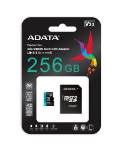 Memoria MicroSDXC UHS-I Adata PremierPro 256GB con Adaptador