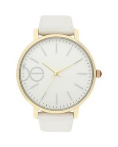 Reloj Cloe Para Dama Color Blanco OE2407