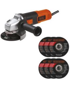 Esmeril Black and Decker con 6 discos G720P-B3