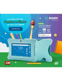 Tablet Zuum Pad Kids De 7 Pul 16 Gb Wifi Android 2 Gb