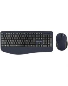 Kit de Teclado y Mouse Perfect Choice PC-201236 RF Inalámbrico Negro