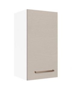 Alacena 35 cm 1 Puerta Blanco/Crema Agata Madesa - Blanco/Crema