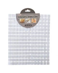 Alfombrilla Rectangular Color Blanco Para Platos Y Vasos - Blanco