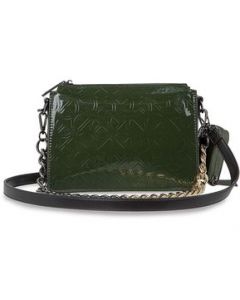 Bolsa Crossbody Cloe para Mujer Charol con Monedero Verde