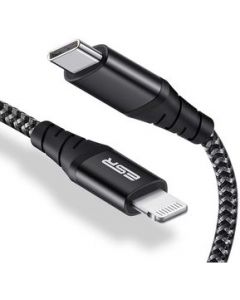 Cable Datos ESR USB-C a Ligthning PD Power Delivery 1m para iPhone e iPad