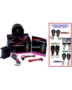 Alarma  Automovil Profesional Audiobahn MS Con Dos Controles Modelos