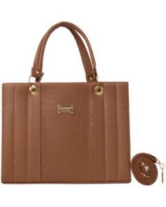 Bolsa Para Mujer Fana Mabel Color Camel Espectacular