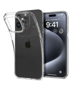 Funda SPIGEN Crystal Flex para iPhone 15 PRO MAX Transparente