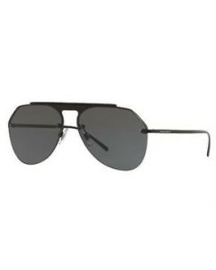 Lentes Dolce &amp; Gabbana DG2213 1106/87 Royal Aviator Black Matte - MEDIANA