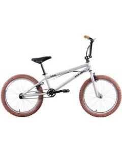 Bicicleta Veloci Law Freestyle Rodada 20 Plata BMX