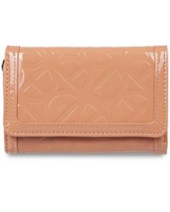 Cartera Flap Cloe para Mujer Charol con Maneral Nude