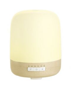 Difusor Spa Aromaterapia Smart Con Bocina y Luz Led con base Madera