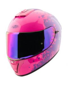 Casco Integral Joe Rocket Rkt 15 Heartbreaker PNK /PUR Mujer - M