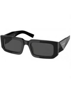 Lentes Prada SPR 06YS 09Q-5S0 Square Shape Abstract Black White - MEDIANA