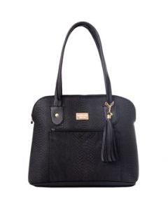 Bolsa De Mujer Fana Idalia Color Negro Hermosa