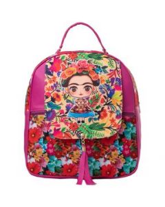 Mochila Yute De Mujer Fana Selma Color Buganvilia Linda