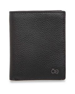 Cartera Cloe Uomo Para Hombre Chica Flap Piel Genuina Negro - CHICA