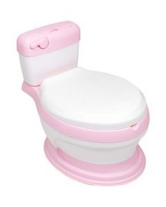 Bacinica Bañito Entrenador Niños Baño Asiento Acojinado Rosa