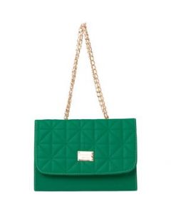 Bolsa De Mujer Fana Melina Color Verde Premium