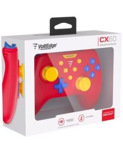 Control Inalambrico Nintendo Switch Voltedge Cx60 - Rojo