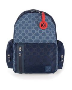 Mochila Cloe Unisex de Viaje Textil Porta Laptop 15 plg Azul Marino - MEDIANA