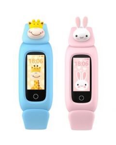 Smart Band Kids Waterproof IP68 para niños con Figuras Intercambiables - Azul