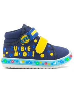 Tenis Bota Niño Bubble Gummers Con Luces Azul 12-17 - 12