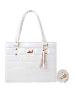 Bolsa Para Mujer Fana Kaela Color Blanco Reforzada