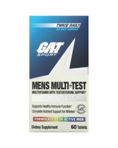 Multivitaminico y Precursor de Testosterona MensMulti+Test 60tabs - Tabletas