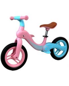 Bicicleta de Equilibrio y Balance Llanta de Goma Plegable Rosa - Rosa