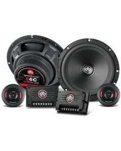 Set De Medios DB Drive  S6C  6.5" Pulgadas 400 Watts Speed Series