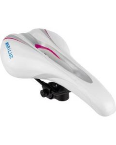 Asiento de carrera Vealen WL-1090A-10 blanco/rosa/Silver