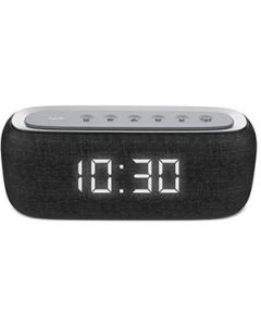 Despertador Speaker Con Reloj Digital  Bocina Con Dual Alarm Clocks