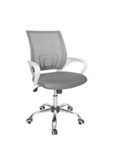 Silla Ads De Escritorio Ejecutiva Fresh Gris Mesh Cr