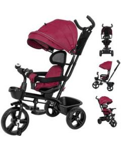 Triciclo Bicicleta Carriola Paseo Bebes 2-6 Años Asiento 360