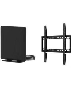 Antena Interior Hd + Soporte Para Tv De 26 A 60 Pulgadas